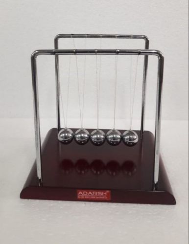 Silver Newton's Cradle Steel Balance Balls