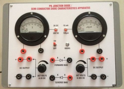 3-30V Electric Semiconductor Diode Characteristics Apparatus, For Laboratory, Certification : Working