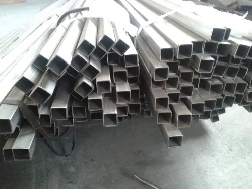 Stainless Steel 316L Square Welded Pipe, For Industrial Use, Color : White