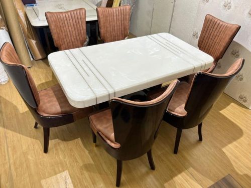 Square Wood Modern Dining Table, For Restaurant, Hotel, Home, Garden, Size : Multisizes