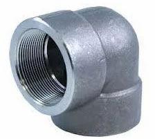 Silver Stainless Steel Forged Elbow, For Industrial