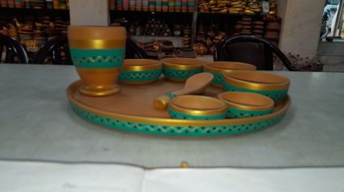 Mulit Colour Terracotta Dinner Set, For Kitchen Use