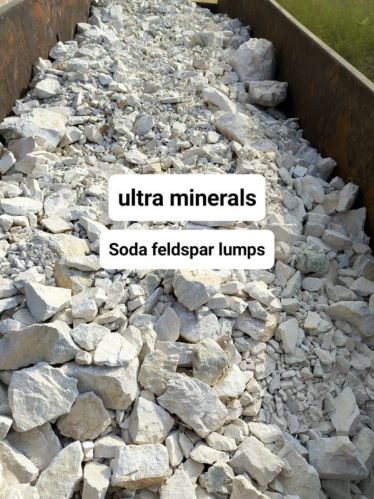 White Soda Feldspar Lumps, For Glass, Ceramics, Cement