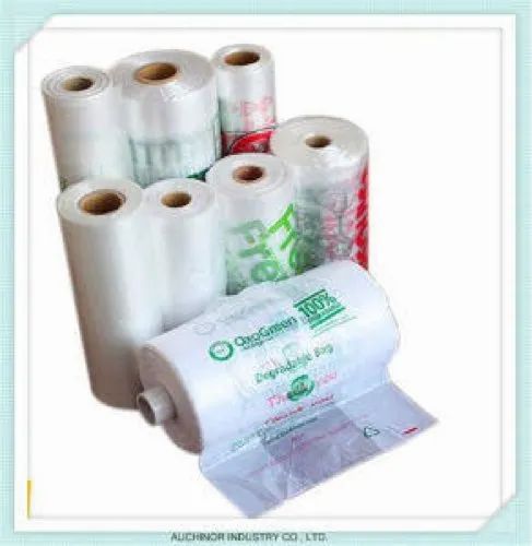 Plain Biodegradable Plastic Roll, For Lamination Products, Packaging Use, Food Industry, Paper Bag String