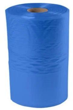 Plain Blue Plastic Roll, For Packaging Use, Length : 100-400mtr