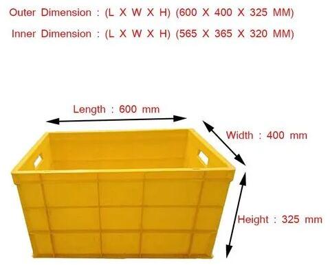 Supreme Plastic Crate, Style : Solid Box