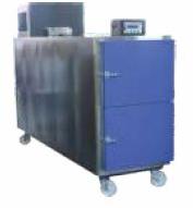 Blue Single Phase Polished Stainless Steel Mortuary Chamber, For Hospital