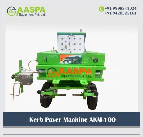 Hydraulic 5000 AKM100 Kerb Paver Machine, Brick Raw Material : CM