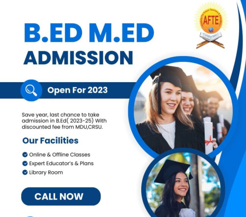 B ED-M ED Admission Session 2023-25