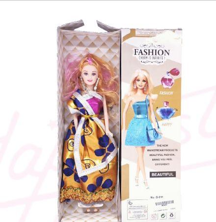 Multicolor Fashion Charm Infinite Barbie Doll Set, For Gifting, Kids Playing