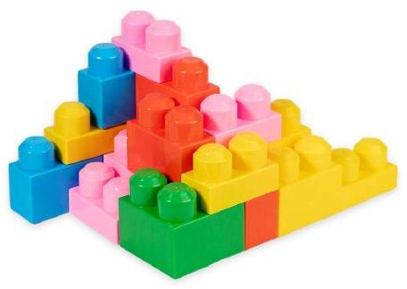 Multicolor Plastic Plain Kids Building Blocks Game, Feature : Attractive Look, Premium Quality