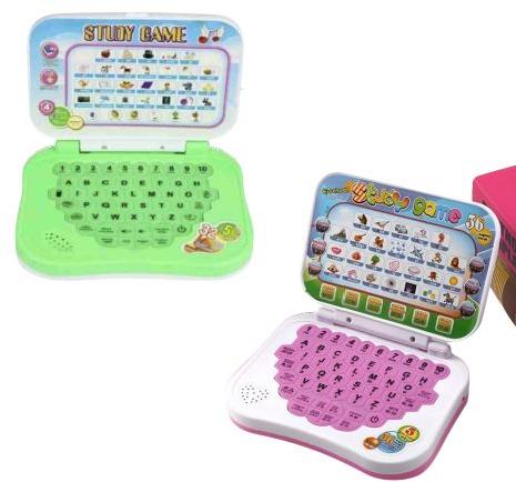 Multicolor Plastic Kids Toy Laptop, For Baby Playing, Feature : Attractive Look, Light Weight