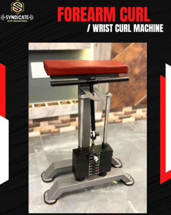 Pneumatic Polished Cast Iron Forearm Wrist Curl Machine, For Gym Use, Certification : Isi Certified