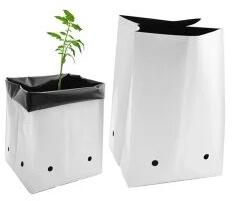 White Coco Peat Grow Bag, Size : 17 X 40 X 17 Cm