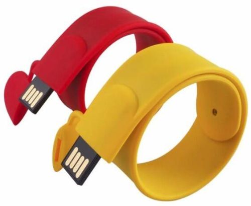 Yellow Giftana Slap Band USB Pen Drive