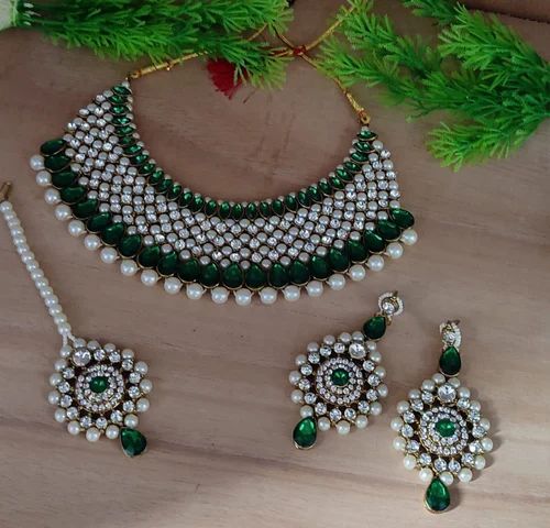 Manath Artificial Kundan Jewellery Set, Gender : Women