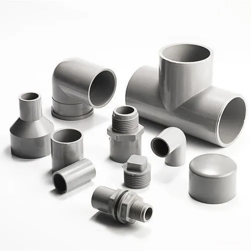 Grey PVC Fitting Parts