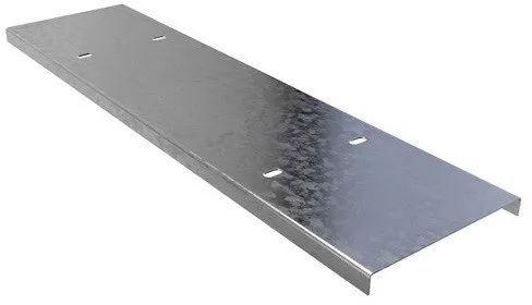 Silver Marsz Rectangular Plain Metal Cable Tray Cover, Packaging Type : Paper Box