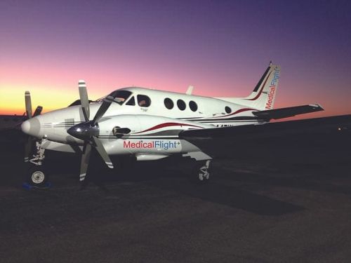 Beechcraft King Air C 90A 2+6 Seat Turboprop Aircraft.