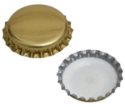 Golden Metal Crown Cap