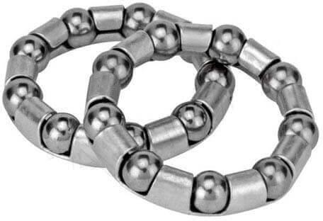 Silver Polished Stainless Steel Ball Retainer, For Bicycle Parts, Packaging Type : Box, Carton