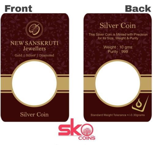 PVC Plastic Sheet Printed Customize Coin Packing Card, Feature : Fine Finishing, Great Design, Light Weight