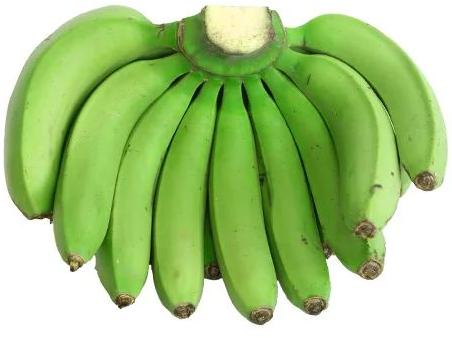 Natural Green Banana, For Human Consumption, Packaging Type : Air Box Packaging