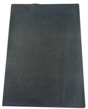 Black Dry Milled Leather