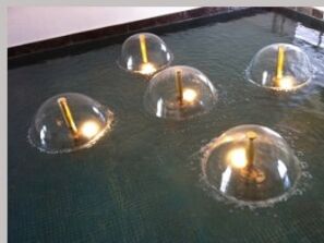 Mushroom Jet Fountains