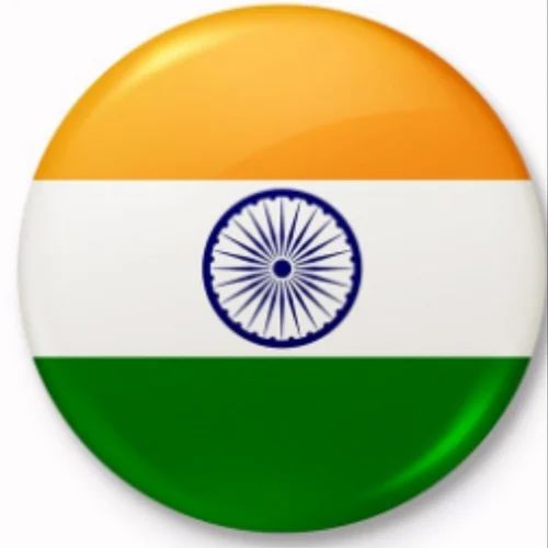 Pragati Multicolor Plastic Custom Pin Badge, For Promotional Gift, Size : Round, Rectangle, Square