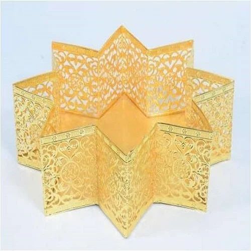 Star Shape Decorative Iron Tray