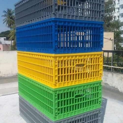 Plastic Poultry Crates, Feature : Heat Resistance, Loadable