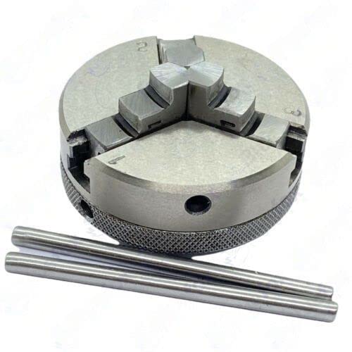 Silver Round 3 Jaw Self Centering Chuck, For Machinery, Size : Customised