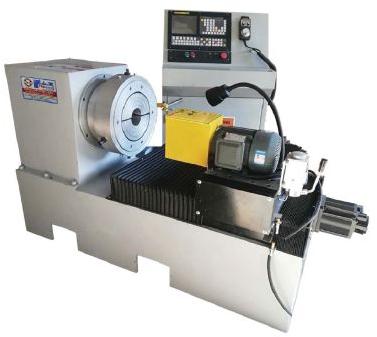 White Single Automatic CNC PVC Pipe Threading Lathe Machine, For Industrial