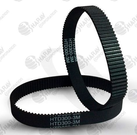 Black Polished Rubber Htd Timing Belt Pulley, For CNC Router, Size : Standard