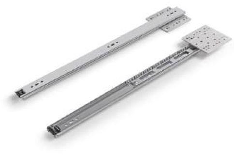 Silver Pocket Channel Telescopic Drawer Slides