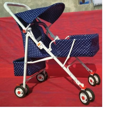 Pram Stroller, Color : Blue