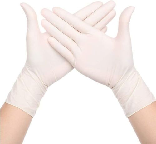 Plain Latex Surgical Gloves Powdered Sterile, For Clinical, Constructional, Hospital, Laboratory