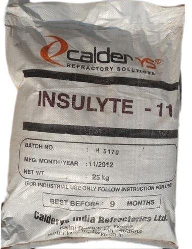 Calderys Powder Coated Insulyte 11 Refractory Castable, Packaging Type : PP Bag