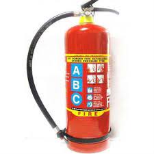 Cylindrical Mild Steel Abc Fire Extinguisher, For Office, Industry, Mall, Factory, Gas Type : CO2