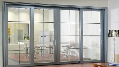 MultiColor Finished Aluminum Sliding Door