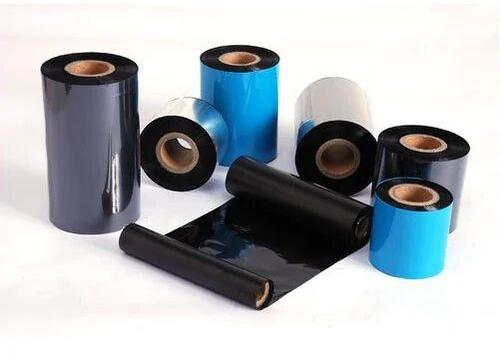 Plain Thermal Transfer Barcode Ribbon, Length : 450 Meter