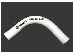 Maruti Suzuki Electrical PVC Pipe Bend, Color : White