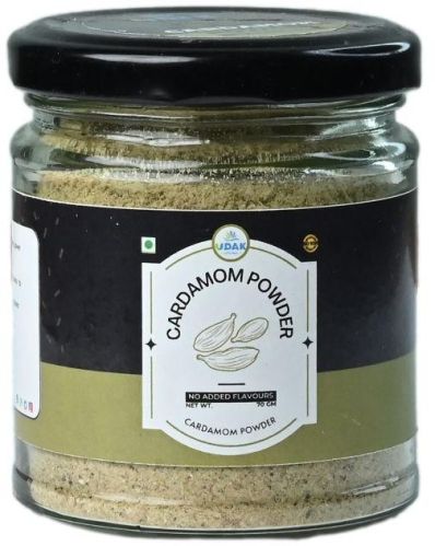 Green Blended Natural Elaichi Powder, For Cooking, Spices, Packaging Type : Plastic Box