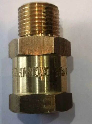 Brass Oxygen Non Return Valve, Certification : Iso 9001