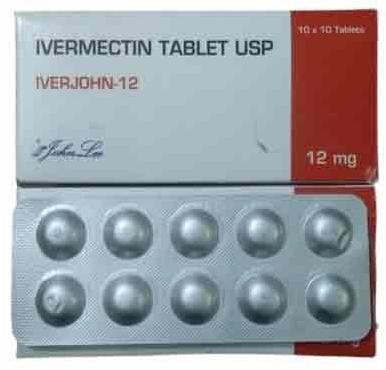 Iverjohn 12mg Tablets, Composition : Ivermectin