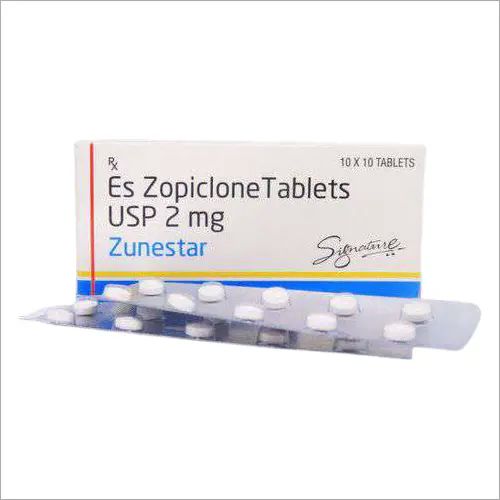 Zunestar 2mg Tablets, For Used To Treat Insomnia, Medicine Type : Allopathic