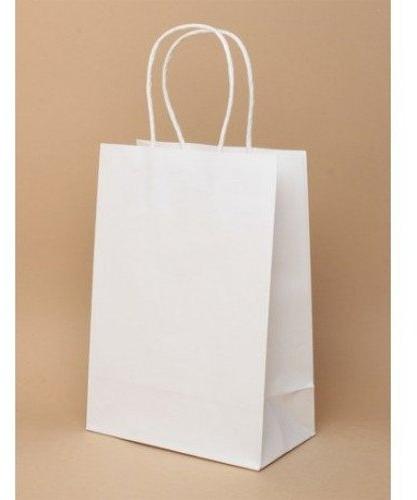 Plain Paper Carry Bag, Technics : Machine Made