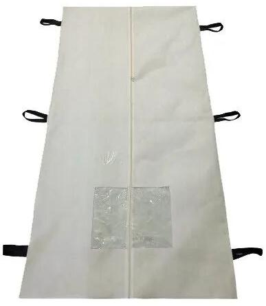 White Non Woven Mortuary Body Bag