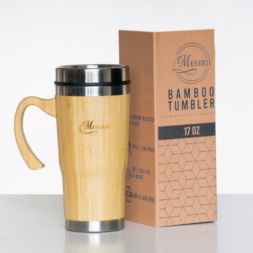 Meserii Bamboo Mug, Size : 500ml